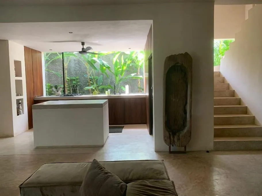 Villa Kaan In Holistika, Tulum - Private Pool, Garden & Rooftop