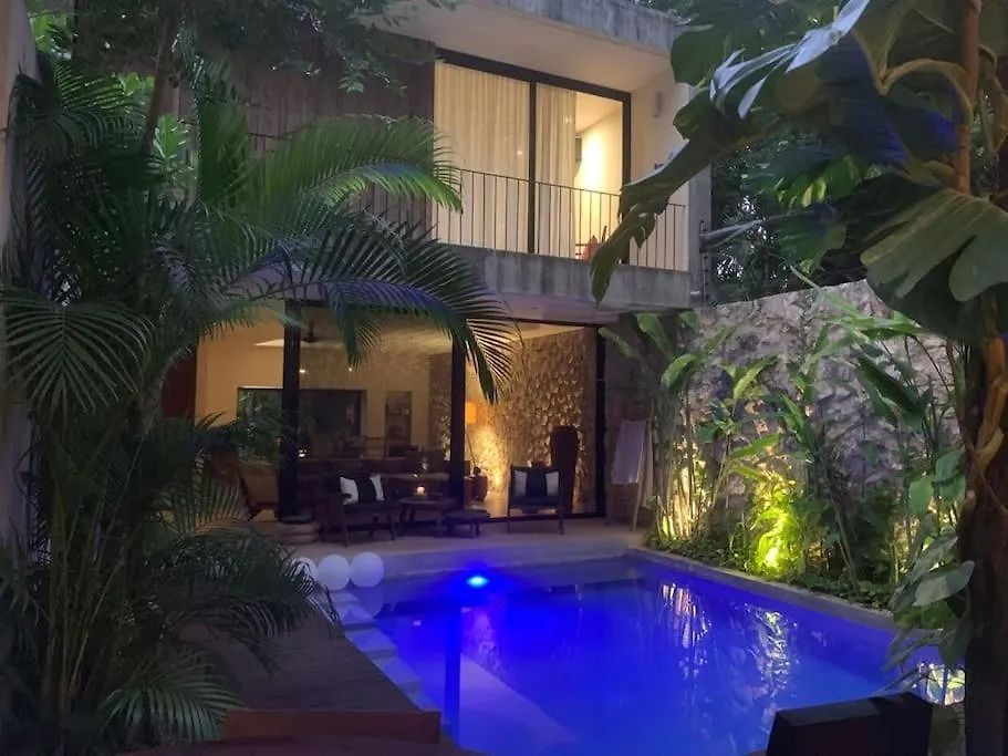 Villa Kaan In Holistika, Tulum - Private Pool, Garden & Rooftop 0*,  Mexico