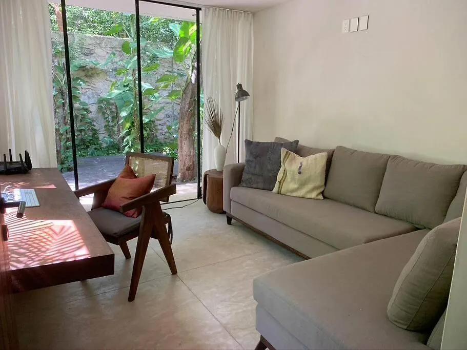 Villa Kaan In Holistika, Tulum - Private Pool, Garden & Rooftop
