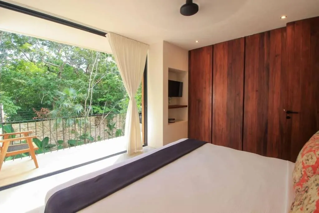 Villa Kaan In Holistika, Tulum - Private Pool, Garden & Rooftop Mexico