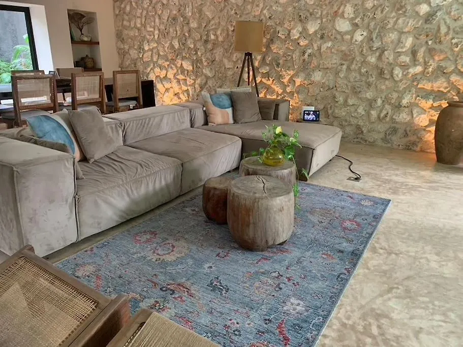 Villa Kaan In Holistika, Tulum - Private Pool, Garden & Rooftop
