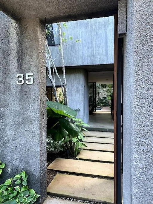 Villa Kaan In Holistika, Tulum - Private Pool, Garden & Rooftop