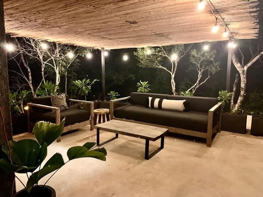 Villa Kaan In Holistika, Tulum - Private Pool, Garden & Rooftop Mexico