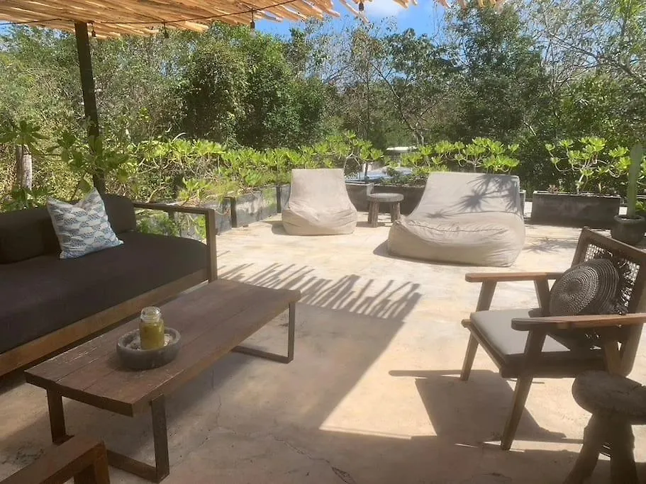 Villa Kaan In Holistika, Tulum - Private Pool, Garden & Rooftop